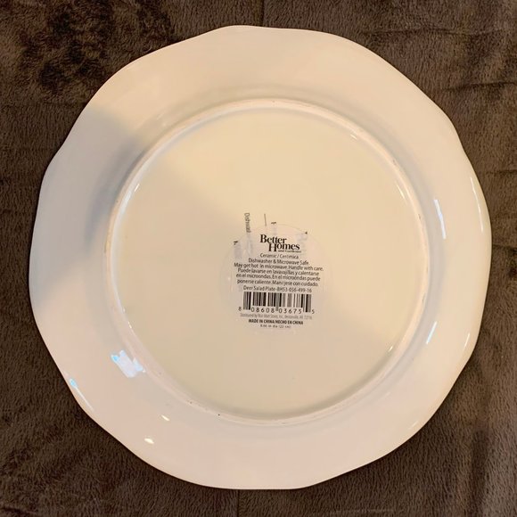 BETTER HOMES AND GARDENS HERITAGE COLLECTION, 8 3/4" SERVING DISH/PLATE - Picture 2 of 2